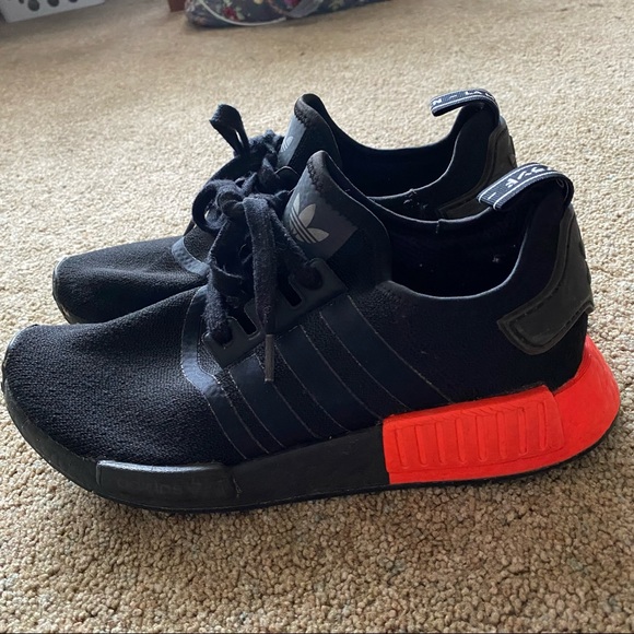 Adidas NMD R1 Solar Red Mens 8.5 Sneakers - Picture 5 of 7